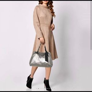 Kate Spade New York Metallic Silver Maryanne Tote
